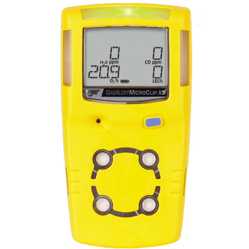 Detektor wielogazowy BW™ Gas Alert Microclip X3 i XL