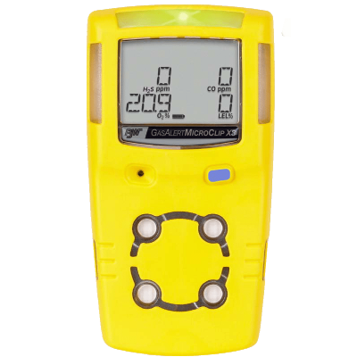 Detektor wielogazowy BW™ Gas Alert Microclip X3 i XL