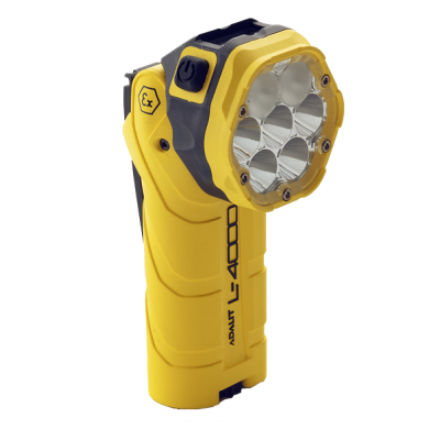 Latarka ADALIT L-4000A - 7 LED - bateryjna