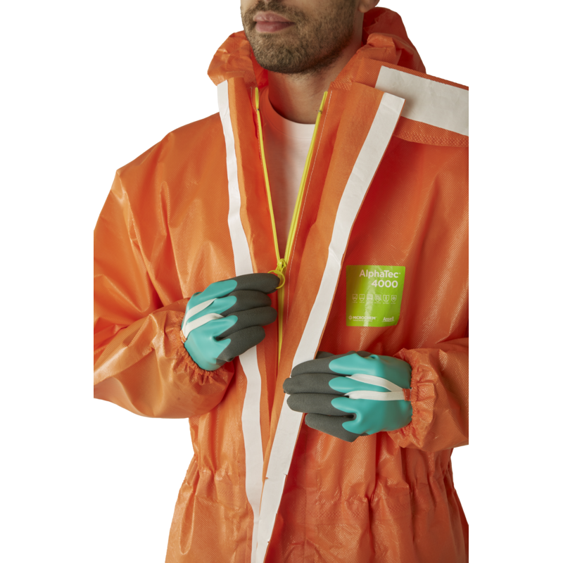 AlphaTec 4000 - Model 130 WT - lekkie ubranie chemiczne - chemiczne środki bojowe