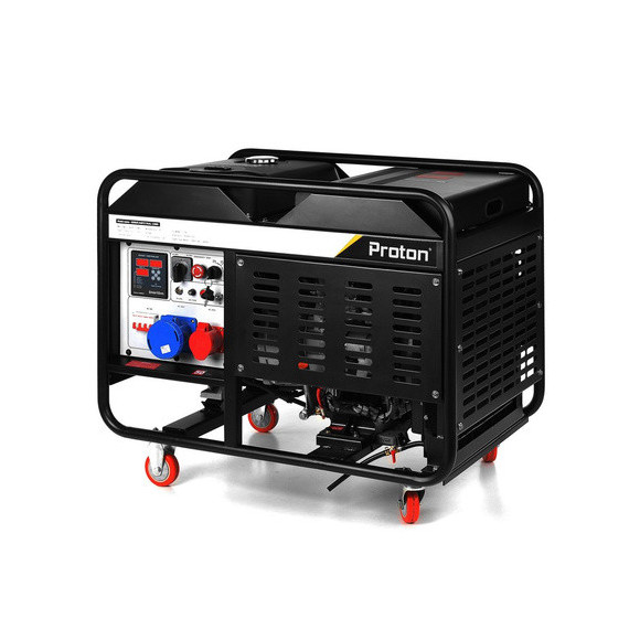 Agregat prądotwórczy 230-400 V DUAL, 10-12 kW, AVR, Diesel, otwarta obudowa