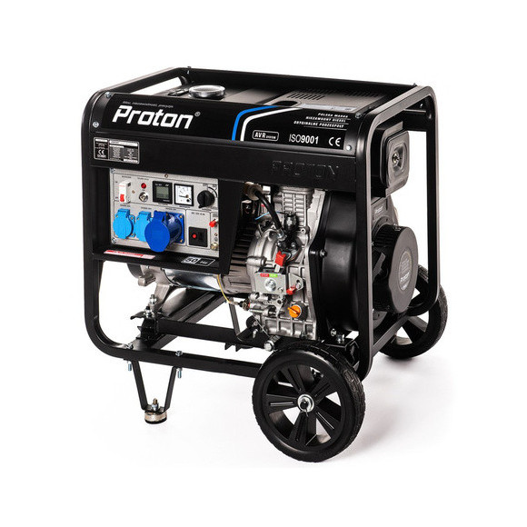 Kompaktowy agregat prądotwórczy 230 V, 6-7 kW, AVR, Diesel