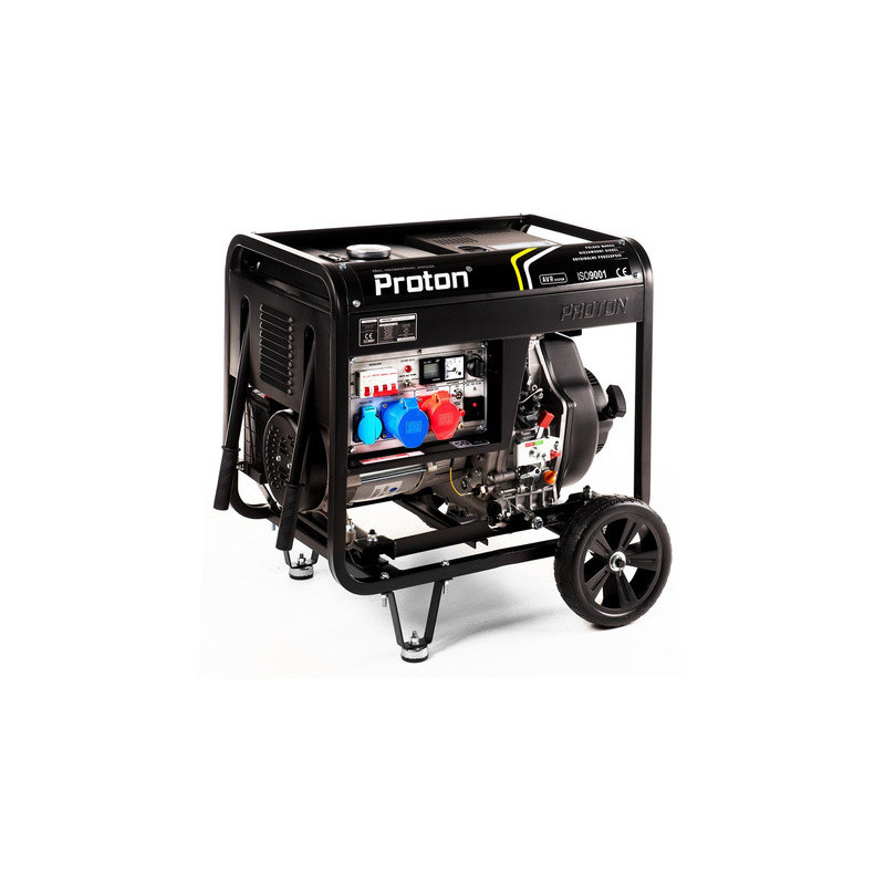 Kompaktowy agregat prądotwórczy 230-400 V DUAL, 6-7 kW, AVR, Diesel