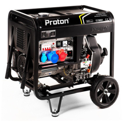 Kompaktowy agregat prądotwórczy 230-400 V DUAL, 6-7 kW, AVR, Diesel