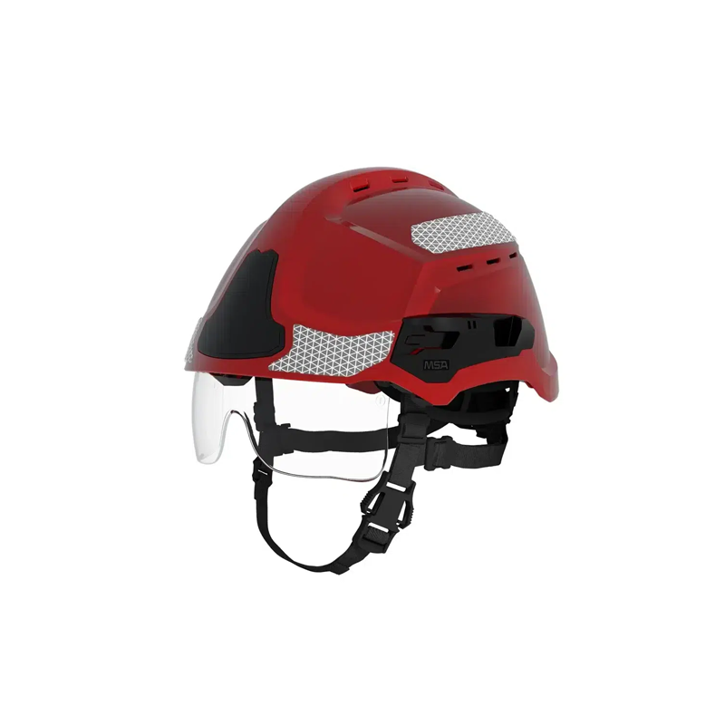 Hełm ratowniczy GALLET F2XR - czerwony PSP
