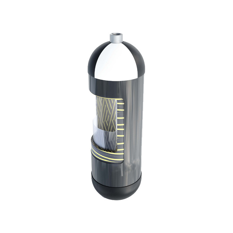 Butla kompozytowa SAFER Techplast 7l / 300 bar / 2,8 kg / NLL / UDT