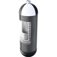 Butla kompozytowa SAFER Techplast 7l / 300 bar / 4,5 kg / NLL / UDT